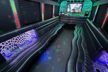 Irvine Limo Bus Interior