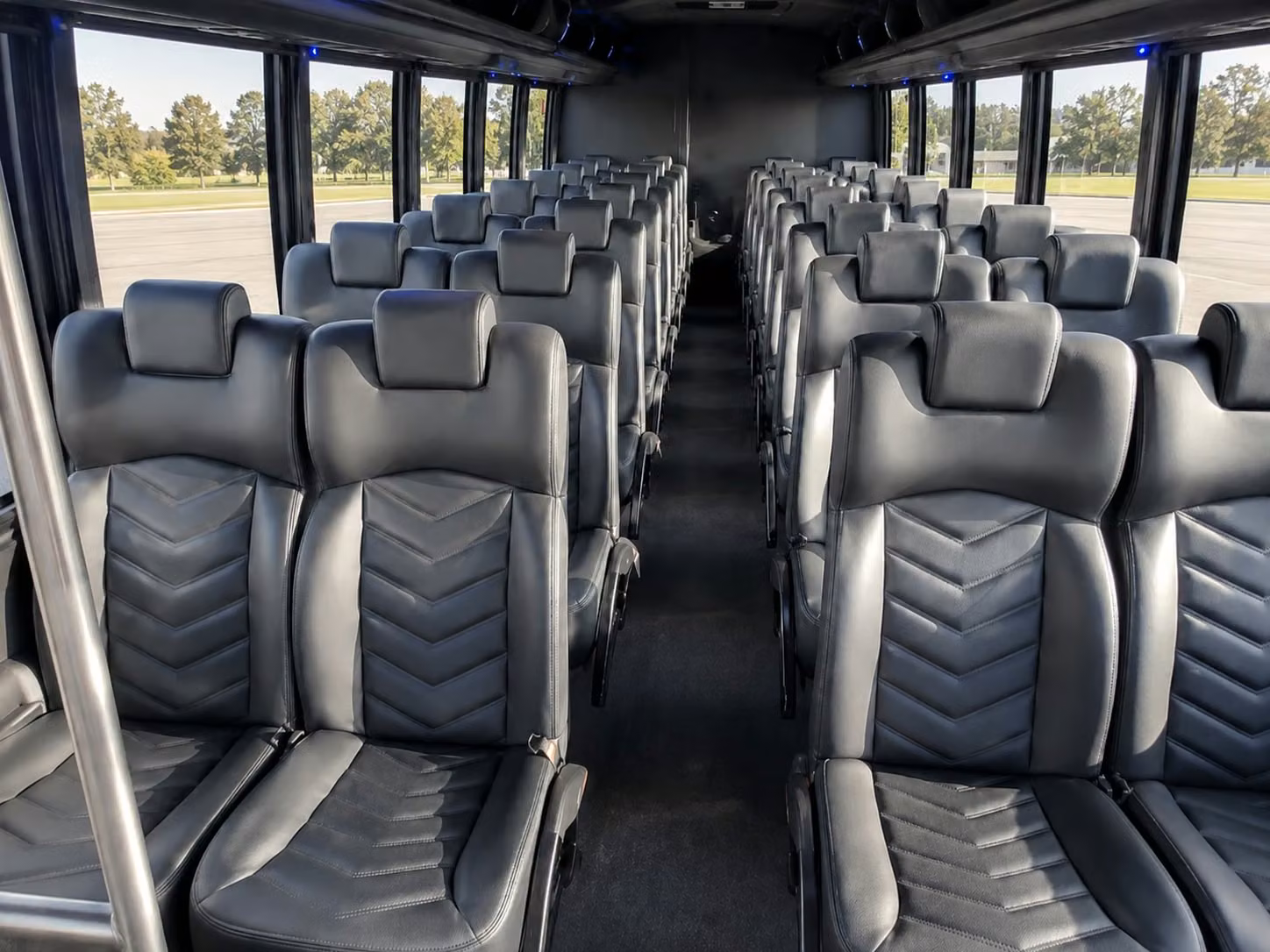 20 passenger minibus inside