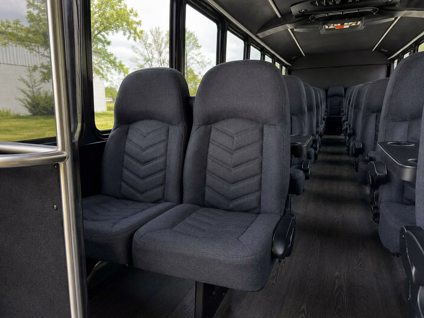 20 passenger minibus interior