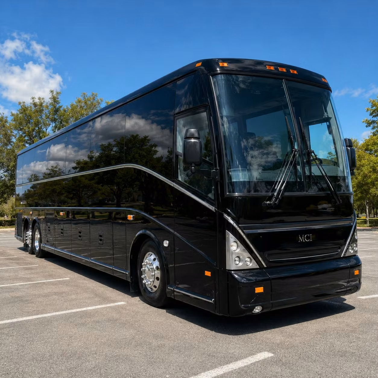 book a charter bus for large concert groups across orange county