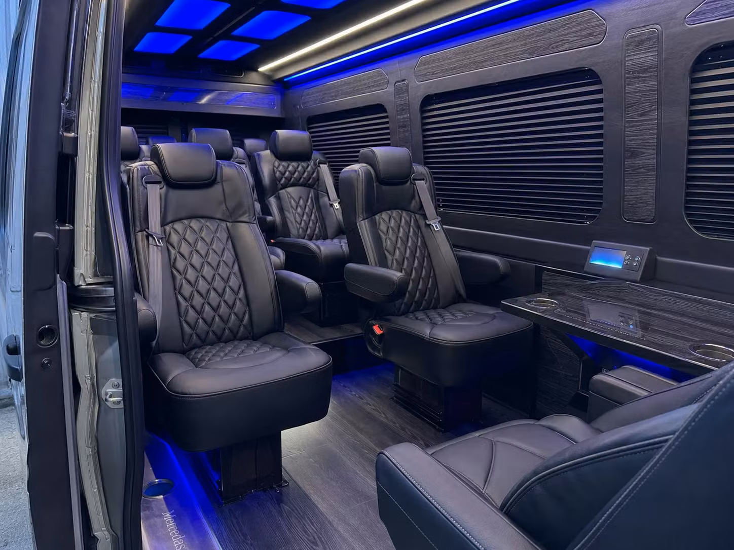 sprinter van transportation for groups and events across irvine